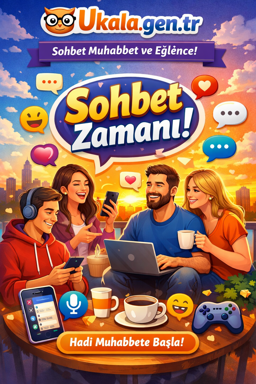 Ukala.gen.tr Sohbet Platformu - Online Chat ve Mesajlaşma